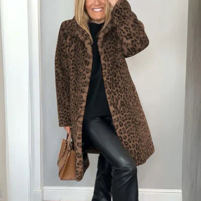 Bianka | Leopárdos Kabát