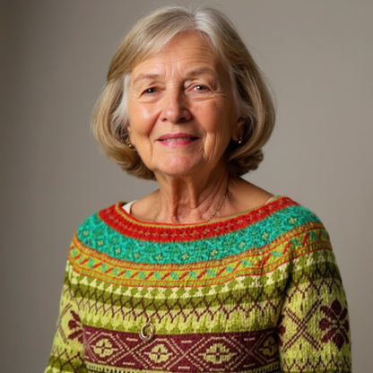 Caitlin | Nosztalgikus Pulóver