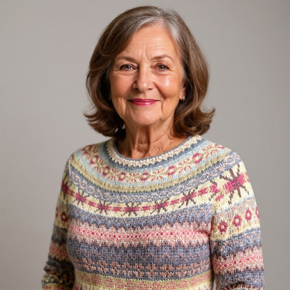 Keira | Nosztalgikus Pulóver